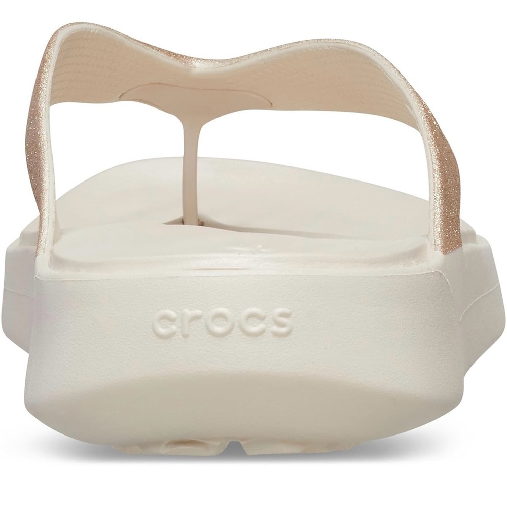 CROCS Women's Rose Gold Sandals Size 9 EUC - Picture 3 of 9